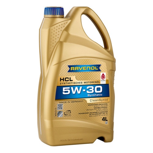 RAVENOL моторное масло HCL SAE 5W-30 (4л) 4014835722996