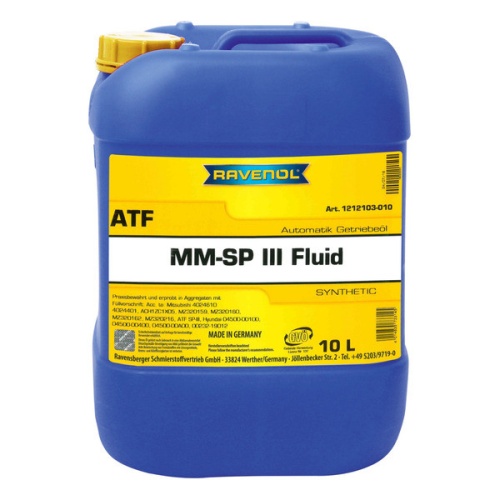 Ravenol ATF MM SP-III Fluid (10л) 4014835733145