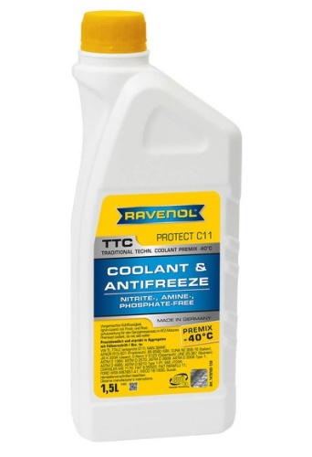 Ravenol Антифриз -40 С (1,5л) желтый