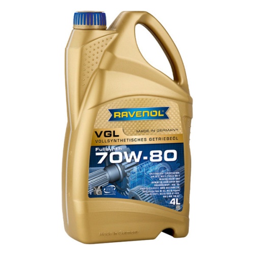 RAVENOL трансмиссионное масло VGL SAE 70W-80 (4л) 4014835883178