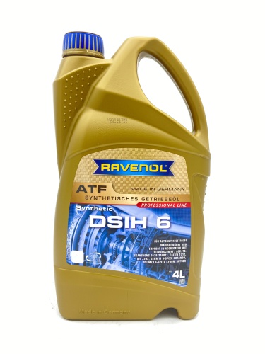 Ravenol ATF DSIH 6 (4л) 1211133-004-01-999 масло трансмиссионное аналог Caltex 1712 / ATF 3292