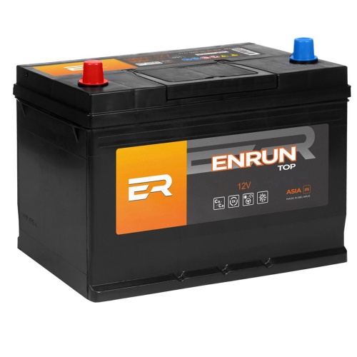Аккумулятор ENRUN EPA750 75Ah 740A Asia (борт) пол обр(- +) 261x175x220