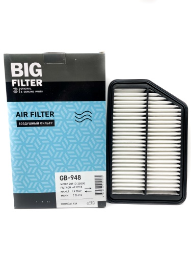 Фильтр воздушный BIG FILTER GB948 (C26013)