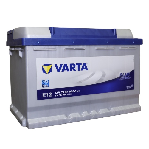 Аккумулятор VARTA Blue Dynamic 74А/ч 680A 278x175x190 E12 (+ -) 574 013 068
