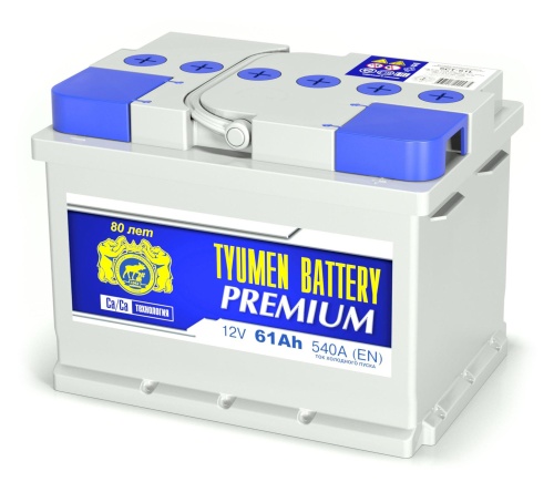 Аккумулятор Tyumen Battery PREMIUM 64Ah 620A об. пол. (- +) 242х175х190 6СТ-64LR 6486