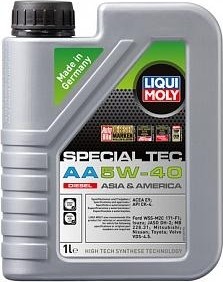 LIQUI MOLY Special Tec AA Diesel 5W-40 (1л) 21330