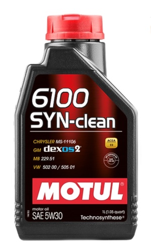MOTUL 6100 SYN-CLEAN 5W30 (1л) 112460/112133