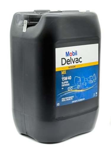 Mobil Delvac Modern 15W-40 Super Defense V4 20 л (MX 15W-40) 157336