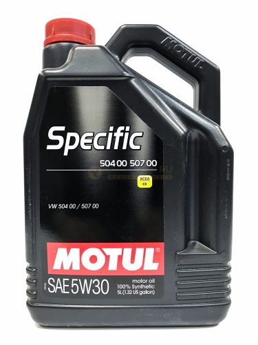 MOTUL Specific VW 504-507 SAE 5W-30 5л 106375/113226 