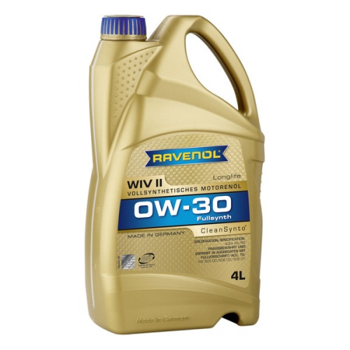 RAVENOL моторное масло WIV II SAE 0W-30 (4л) 4014835718494