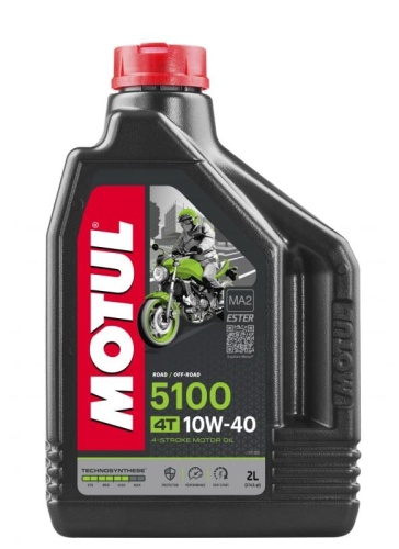 MOTUL 5100 4T SAE 10W-40 2л 104067