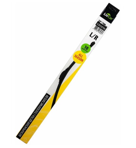 LIVCAR WIPER ALL SEASON Щетка стеклоочистителя (бескаркасная) LCDV2870A 700мм