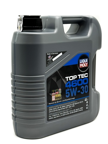 LIQUI MOLY Top Tec 4600 5w30 С3 (4л) 3763