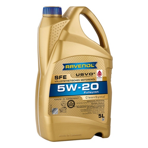 RAVENOL моторное масло Super Fuel Economy SFE SAE 5W-20 (5л) 4014835722552