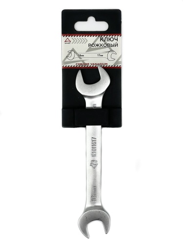 ARNEZI Ключ рожковый 16х17мм сталь CrV R1011617