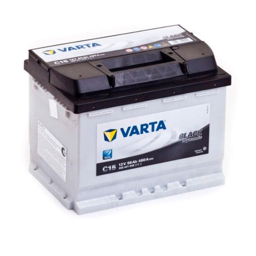 Аккумулятор VARTA Black Dynamic 56А/ч 480A 242x175x190 C15 (+ -) 556 401 048 312 2