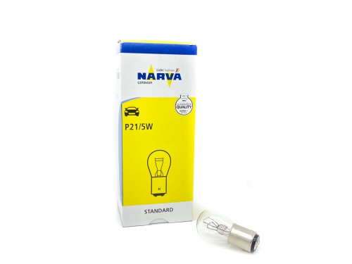 17916 Лампа NARVA 12V P21/5W 21/5W  1 шт