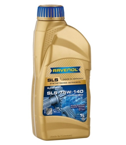 Ravenol SLS 75w140 GL-5 LS (1л) 4014835734012