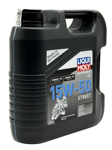 LIQUI MOLY Motorrad Motorbike 4T Street 15w50 (4л) 1689