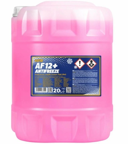 Mannol Antifeeze AF12+ Red -40 Longlife (20л) 2055