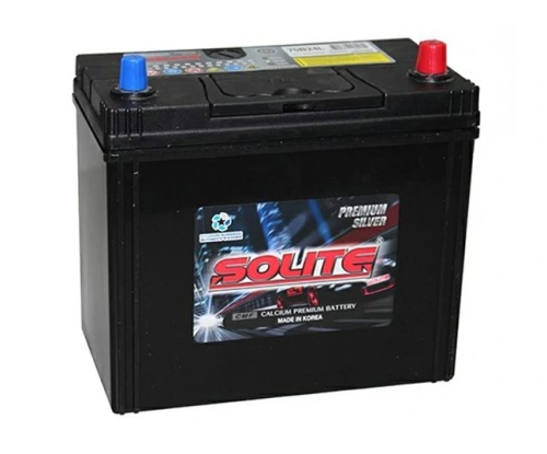 Аккумулятор Solite Silver 59Ah 520A (тонкие кл.) об. пол. (- +) 237x127x225