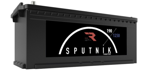 Аккумулятор Sputnik 190Ah 1250А пр. пол (- +) 516x223x223 SPU19041