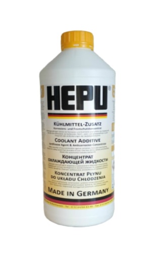 HEPU Антифриз Coolant G11 концентрат желтый 1,5 л P999YLW
