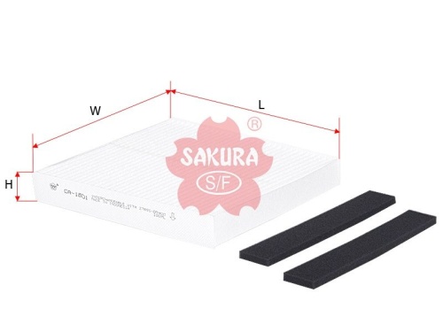 Sakura Фильтр салонный CA1801 (CU22003)