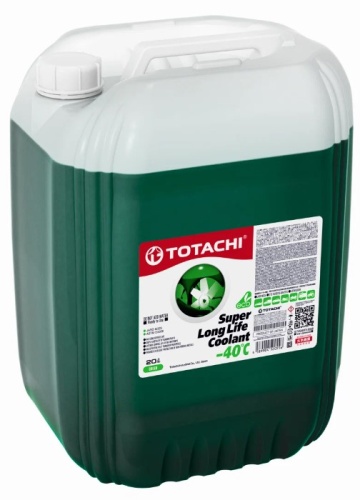Антифриз TOTACHI SUPER LLC Green -40C (20кг) 41620