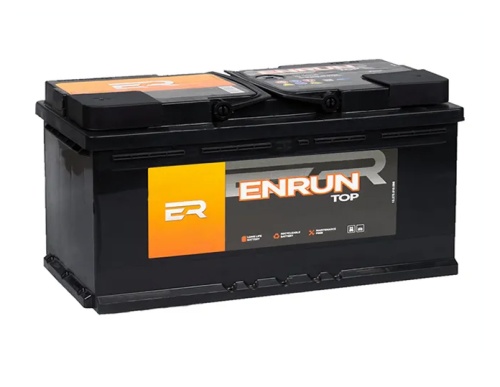 Аккумулятор ENRUN ET1050 105А/ч 1000А 12V обратная (-) (+) полярн. стандартные 353х175х190
