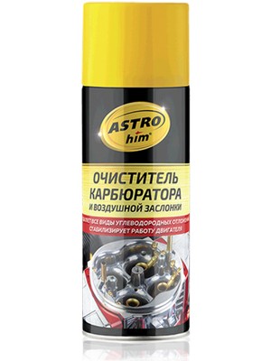 Astrohim Очиститель карбюратора и воздушной заслонки аэрозоль 520мл AC1415