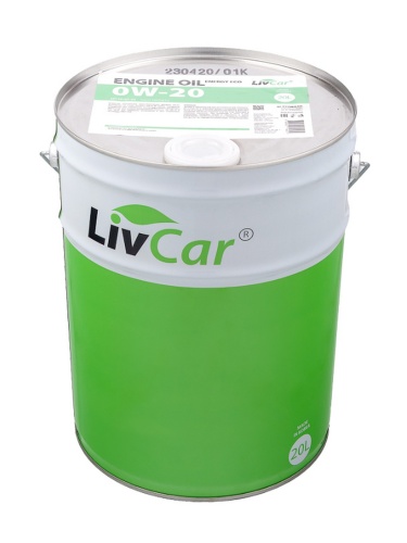 LIVCAR ENGINE OIL ENERGY ECO 0W20 API SP/GF-6A (20л) LC1550020020