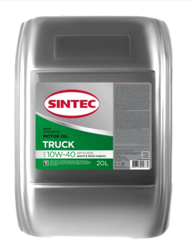 Sintec TRUCK 10W40 API CI-4/SL (20л) 122442