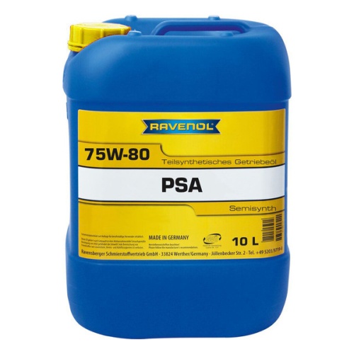 RAVENOL трансмиссионное масло PSA SAE 75W-80 (10л) 4014835734142