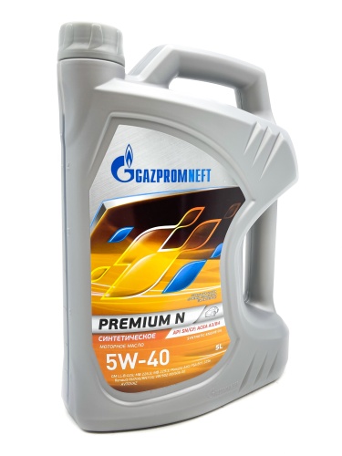 Газпромнефть Premium N 5W40 SN/CF 5л 2389907002