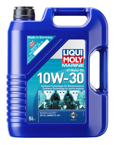 LIQUI MOLY моторное масло для лодок Marine 4T Motor Oil 10W-30 5 л 25023