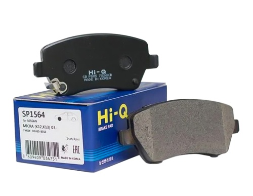 SANGSIN BRAKE Колодки тормозные передние SP1564 (GDB3332) Lada Largus 12-,Vesta 15-, Almera G15 