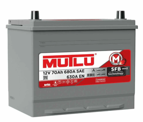 Аккумулятор MUTLU SFB 70А/ч обратный R+ 260x173x225 D26 EN 630 A D26.70.063.C 