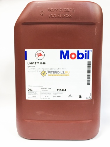 Mobil Univis N 46 (20л) 155865/111444 Масло гидравлическое
