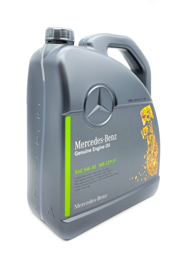 Mercedes-Benz MB 229.51 5w30 (5л) A000989690613ABDE/A000989220713FBDR/A000989320913ABDW