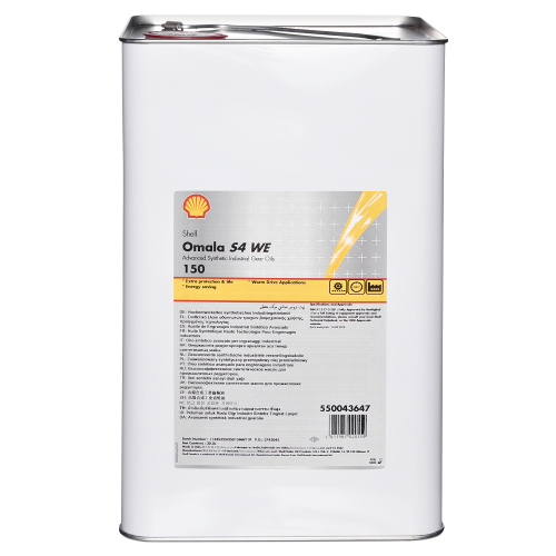 Shell Omala S4 WE 150 (20л) 550043647/550027181