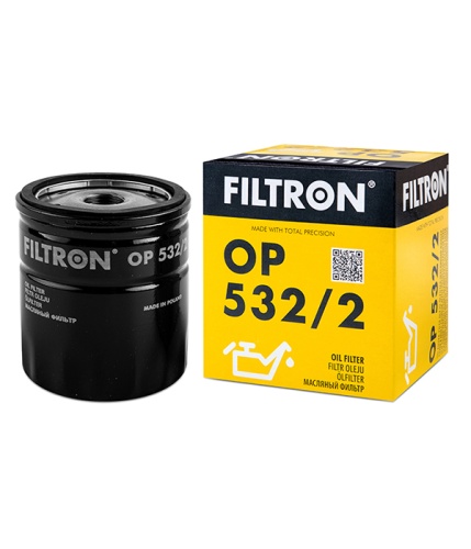Фильтр масляный FILTRON OP532/2 (W712/73, W712/80)