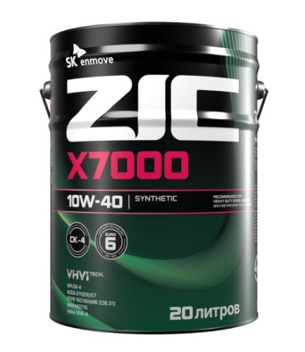 ZIC X7000 CK-4 10W-40 (20л) 192677