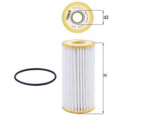 Фильтр масляный KNECHT OX 1217D (HU6013z)