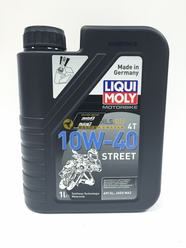LIQUI MOLY Motorrad Synth 4T 10w40 1л 7609
