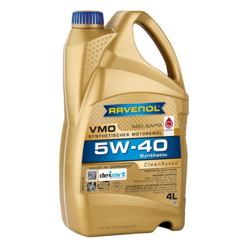 RAVENOL моторное масло VMO SAE 5W-40 (4л) 4014835723894