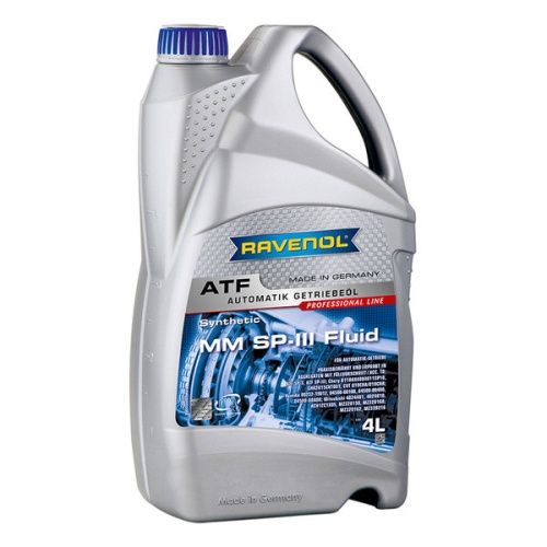 RAVENOL трансмиссионное масло ATF MM SP-III Fluid (4л) 4014835733190