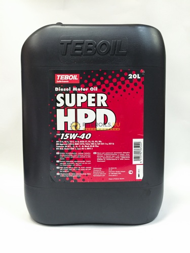 Teboil Super HPD 15w40 (20л) 3461165