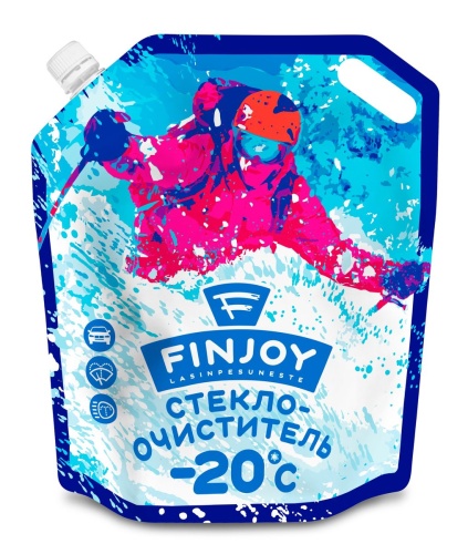 Автоочиститель стекол "FIN JOY " -20С 4л. (дойпак) 66100900