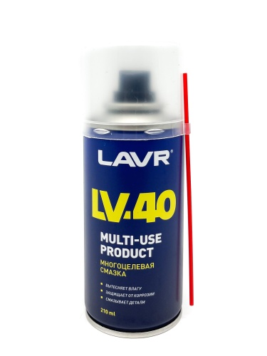 LAVR LN1484 LV-40 Multipurpose grease многоцелевая 210 мл